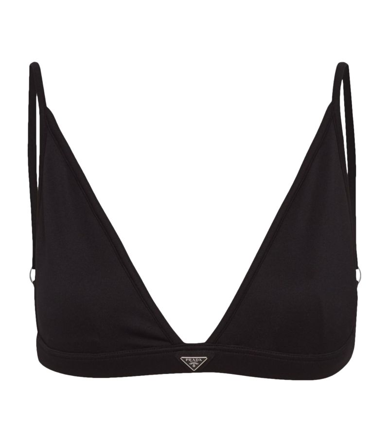 Prada Prada V-Neck Bralette Top