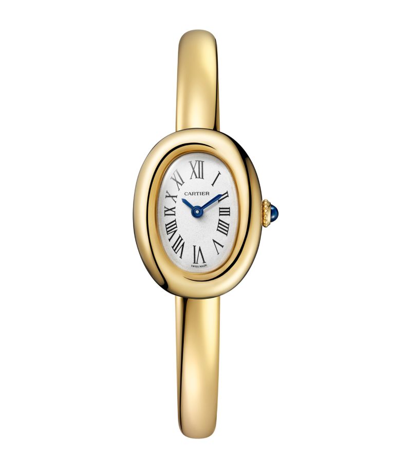 Cartier Cartier Mini Yellow Gold Baignoire Watch 18.7Mm (Size 17)