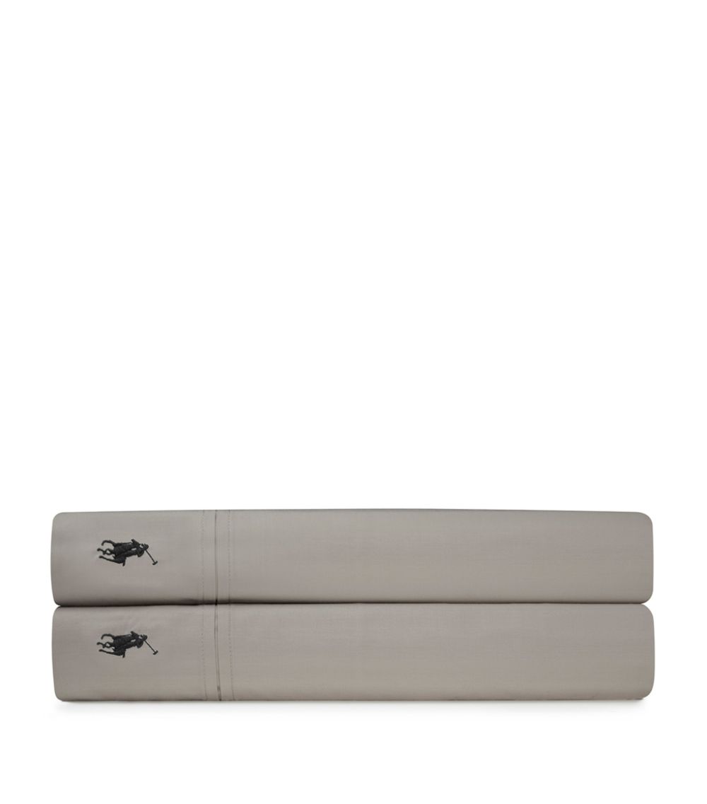 Ralph Lauren Home Ralph Lauren Home Polo Player Double Fitted Sheet (140cm x 200cm)