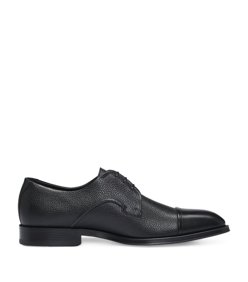 BOSS Boss Grained Leather Derby Shoes