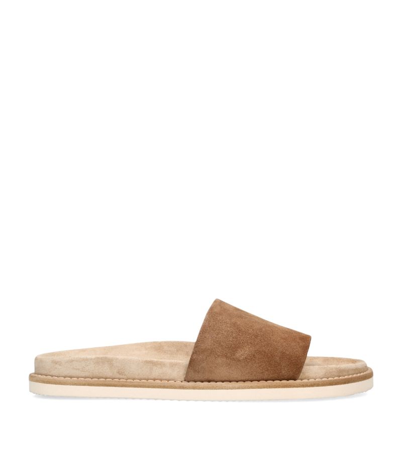 Brunello Cucinelli Brunello Cucinelli Suede Slides