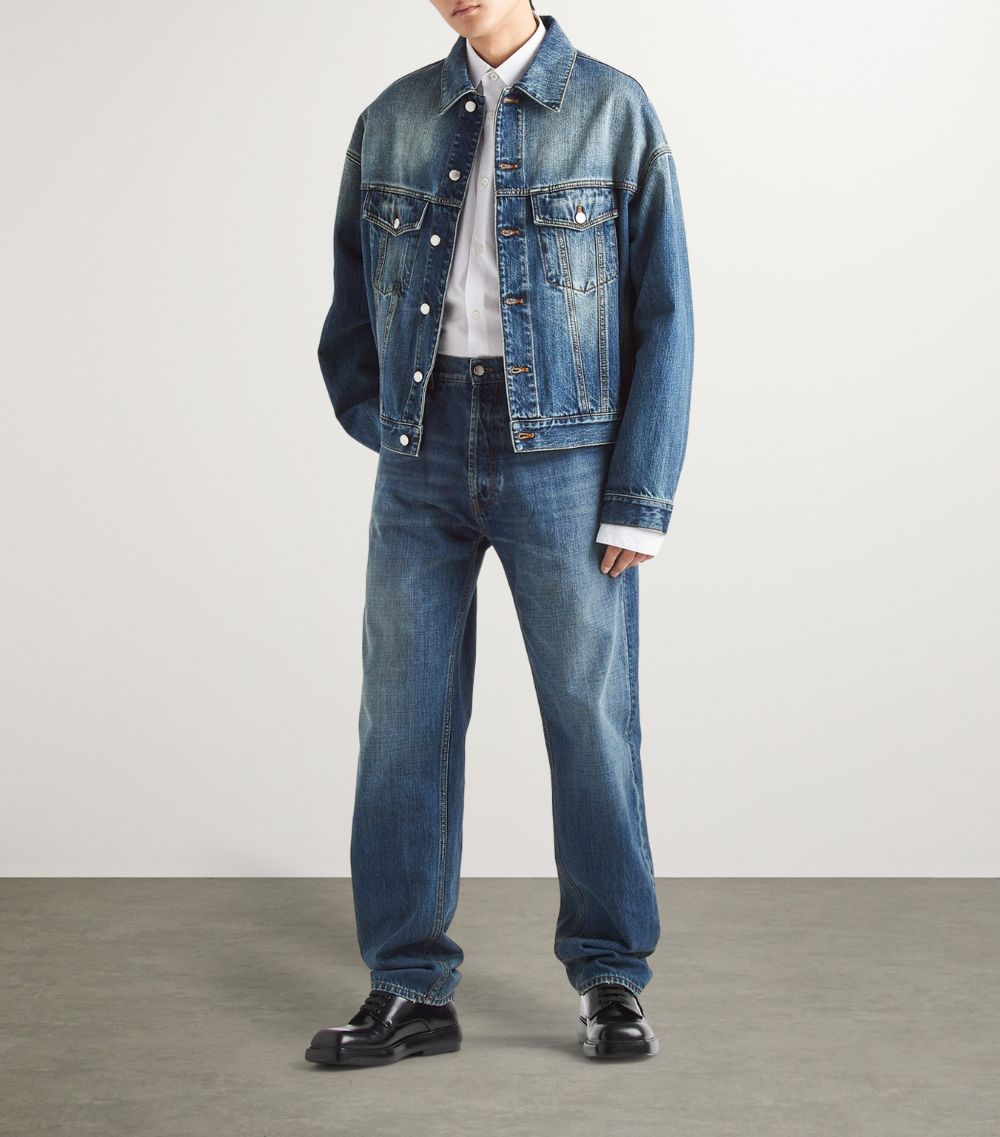 Prada Prada Denim Trucker Jacket