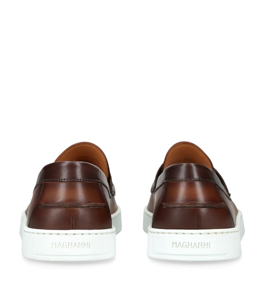 Magnanni Magnanni Leather Cowes Penny Sneakers