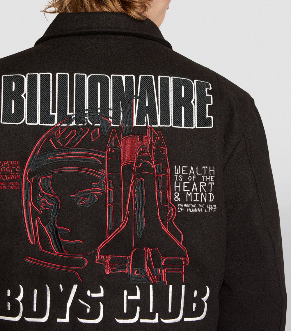 Billionaire Boys Club Billionaire Boys Club Wool-Blend Astronaut Varsity Jacket