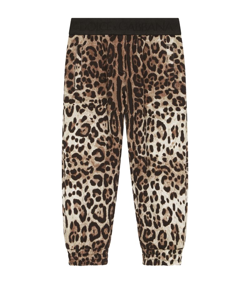 Dolce & Gabbana Dolce & Gabbana Kids Leopard Sweatpants (8-14 Years)