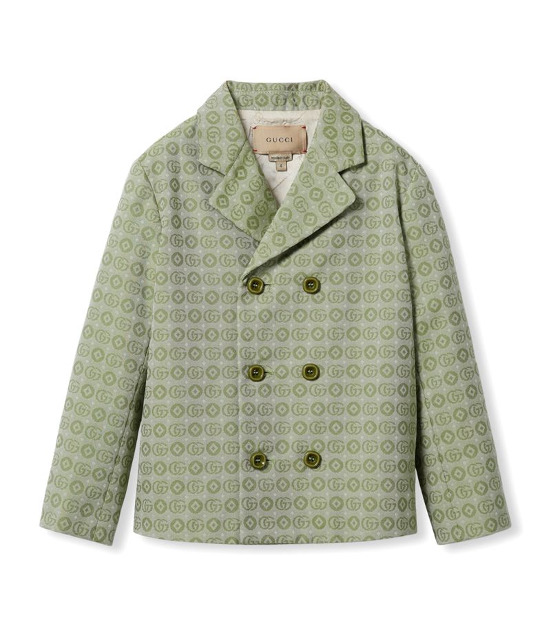 Gucci Gucci Kids Jacquard Double G Blazer (4-12 Years)