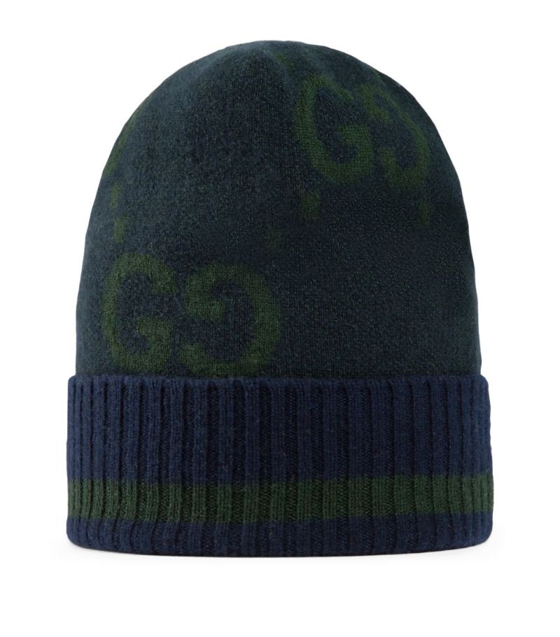 Gucci Gucci Cashmere Gg Beanie