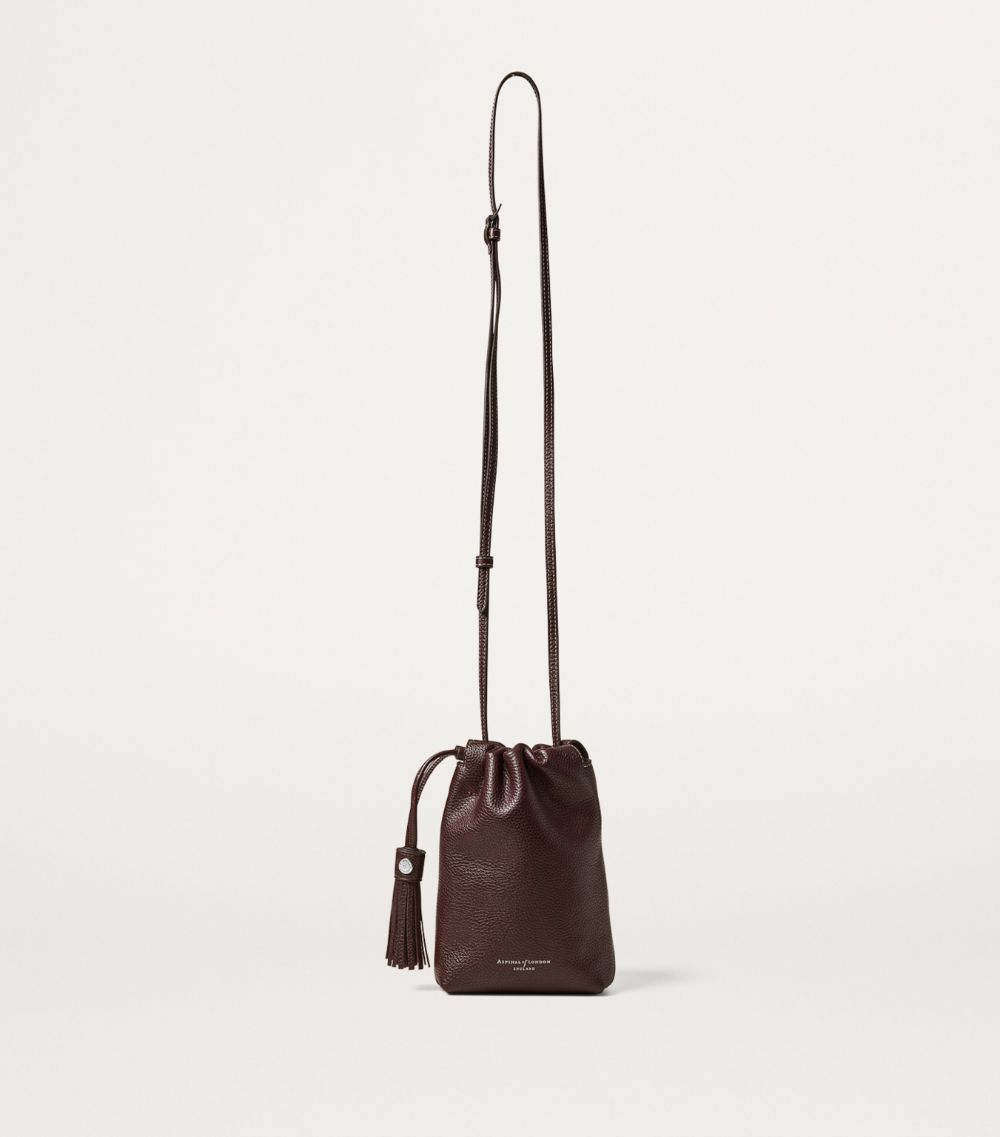  Aspinal Of London Leather Hudson Cross-Body Bag