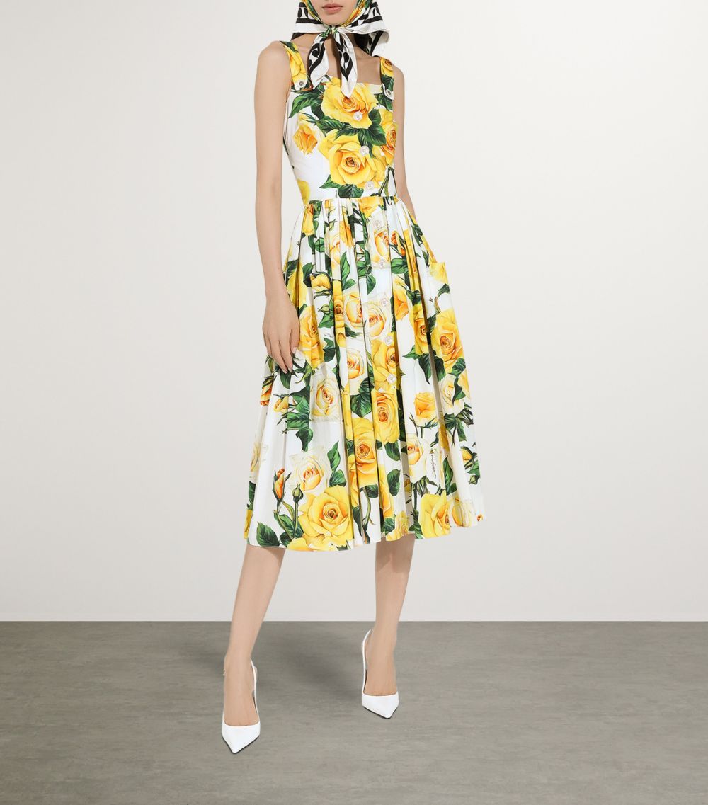 Dolce & Gabbana Dolce & Gabbana Floral Midi Dress