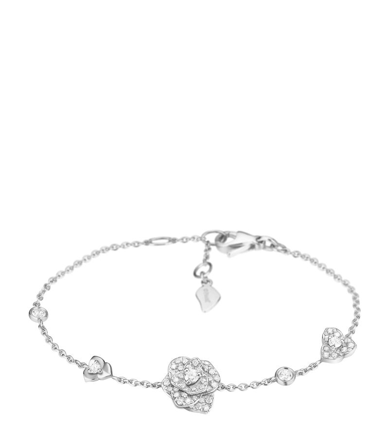 Piaget Piaget White Gold And Diamond Rose Bracelet