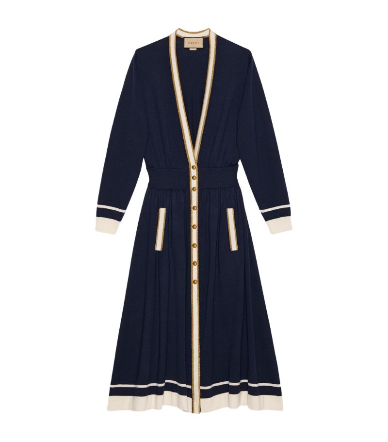 Gucci Gucci Wool Midi Dress