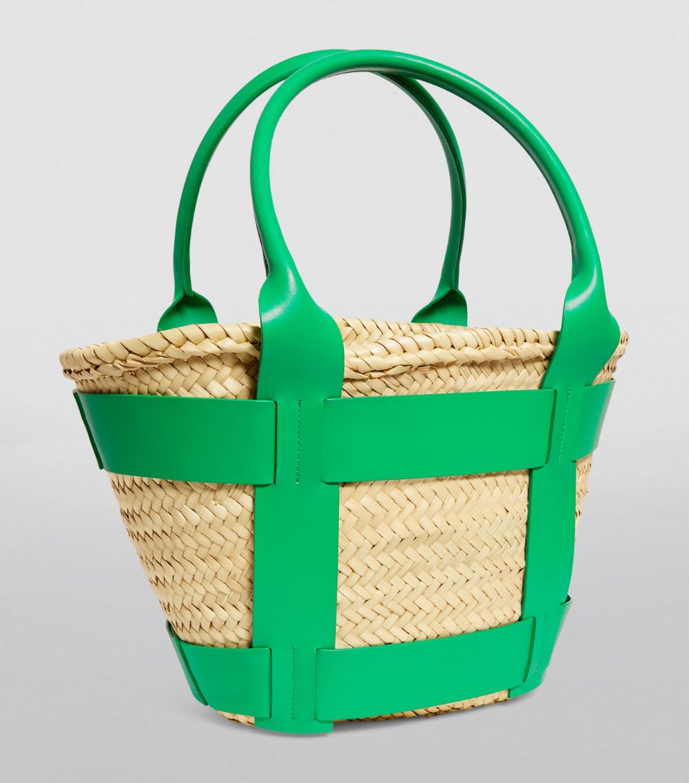 Demellier DeMellier Raffia Santorini Tote Bag