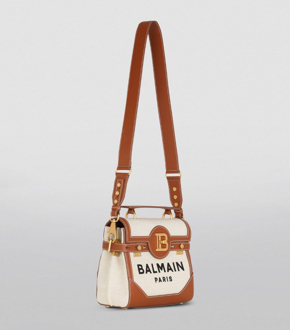 Balmain Balmain Canvas B-Buzz 23 Top-Handle Bag