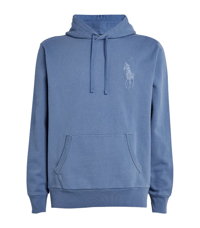 Polo Ralph Lauren Polo Ralph Lauren Cotton Tonal-Logo Hoodie