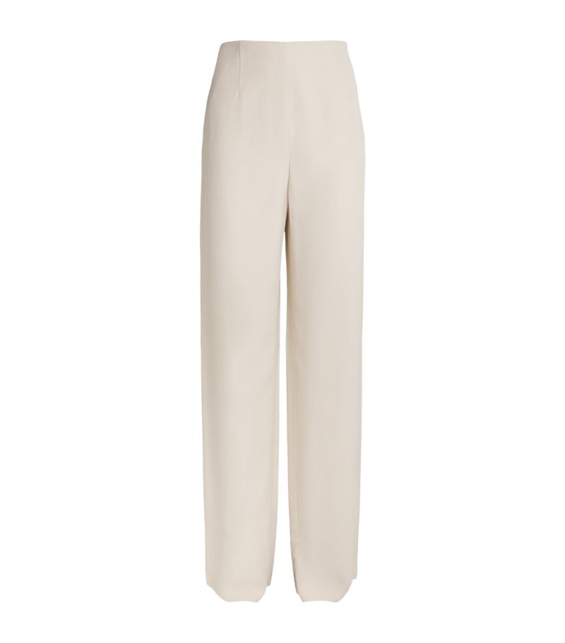 AGNONA Agnona London Wide-Leg Tailored Trousers