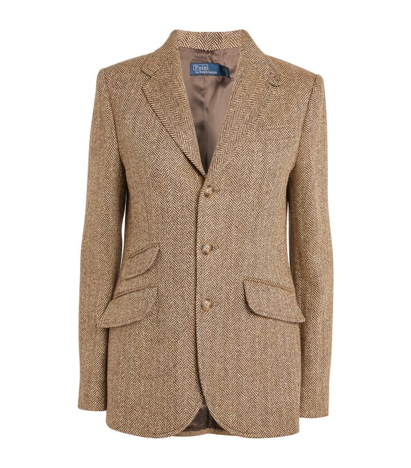 Polo Ralph Lauren Polo Ralph Lauren Linen-Blend Herringbone Blazer