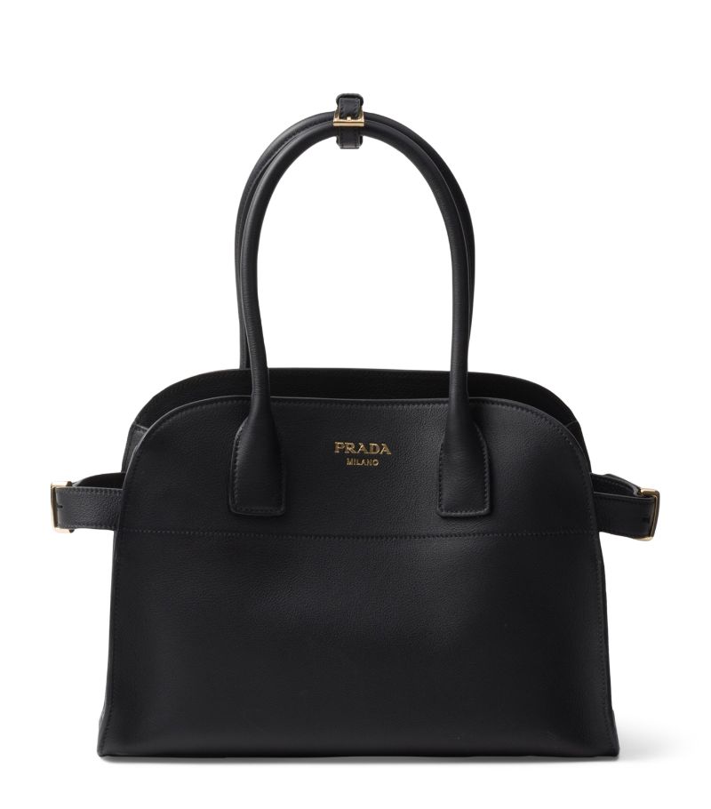 Prada Prada Medium Leather Tote Bag