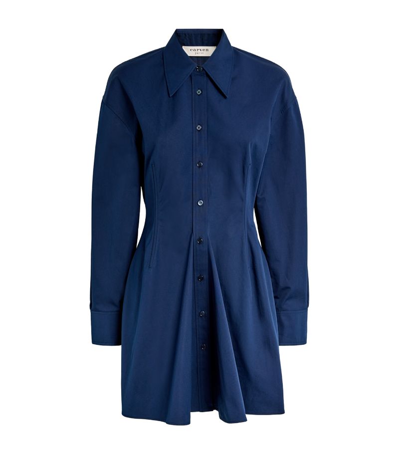  Carven Mini Shirt Dress