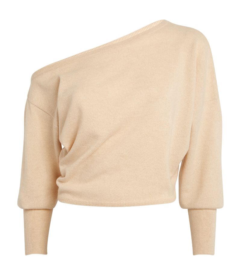 Zeynep Arcay ZEYNEP ARCAY Cashmere Off-The-Shoulder Sweater
