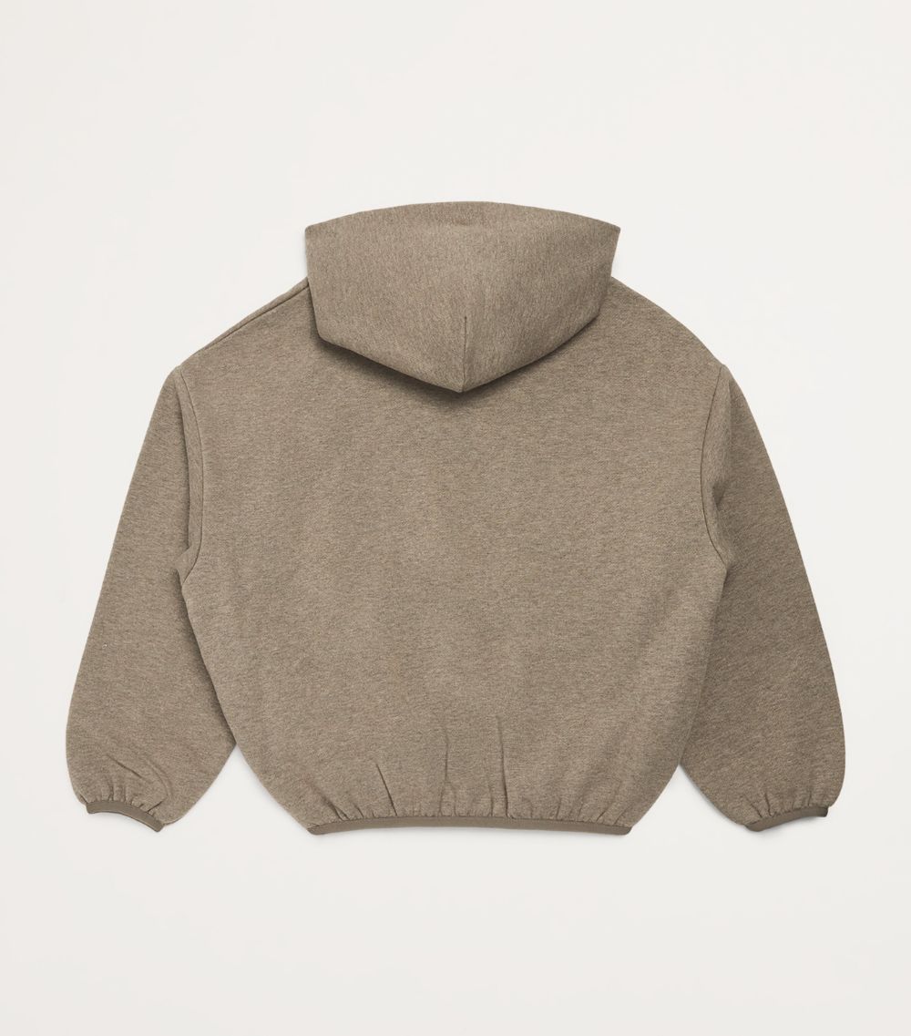 Fear Of God Essentials Kids Fear Of God Essentials Kids Cotton Logo-Patch Hoodie (2-16 Years)