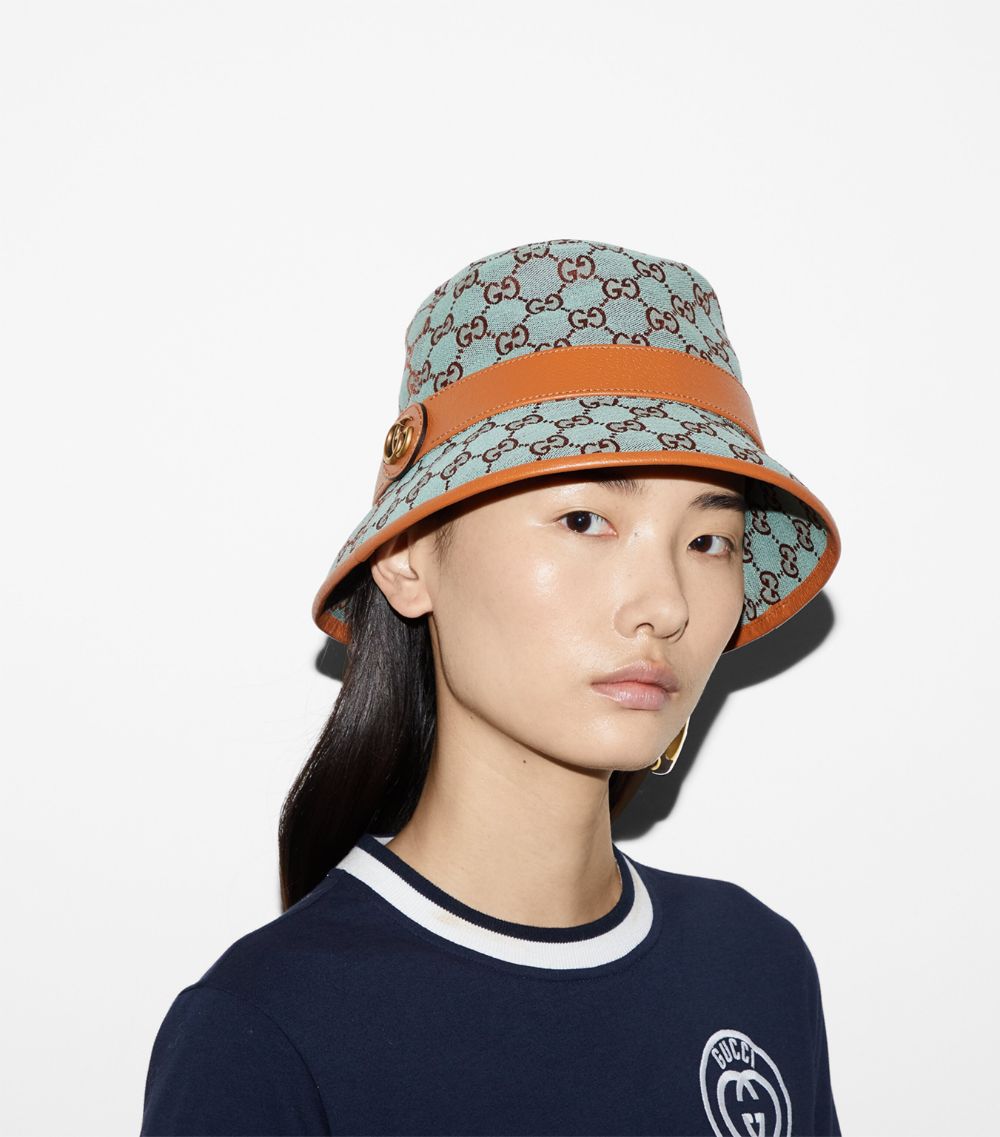 Gucci Gucci Gg Canvas Bucket Hat