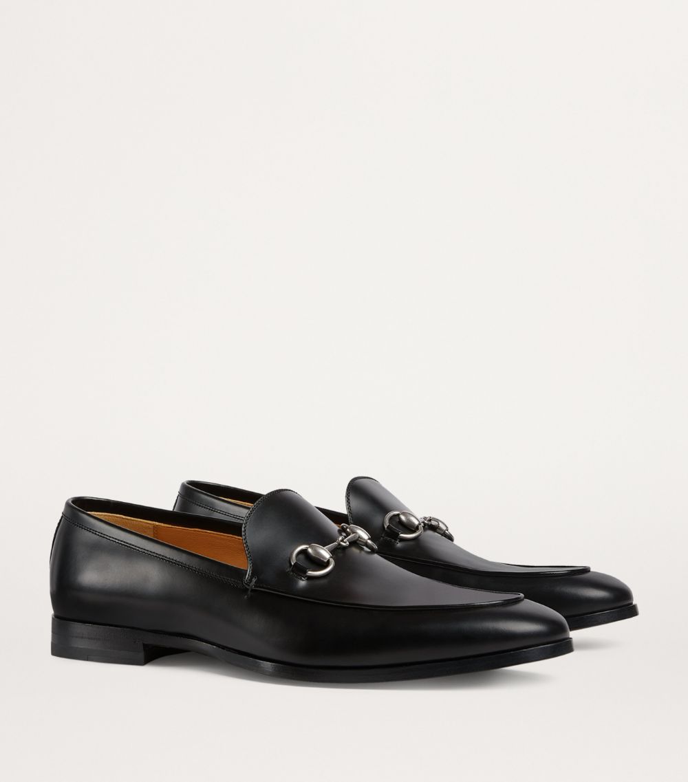 Gucci Gucci Leather Horsebit Loafers