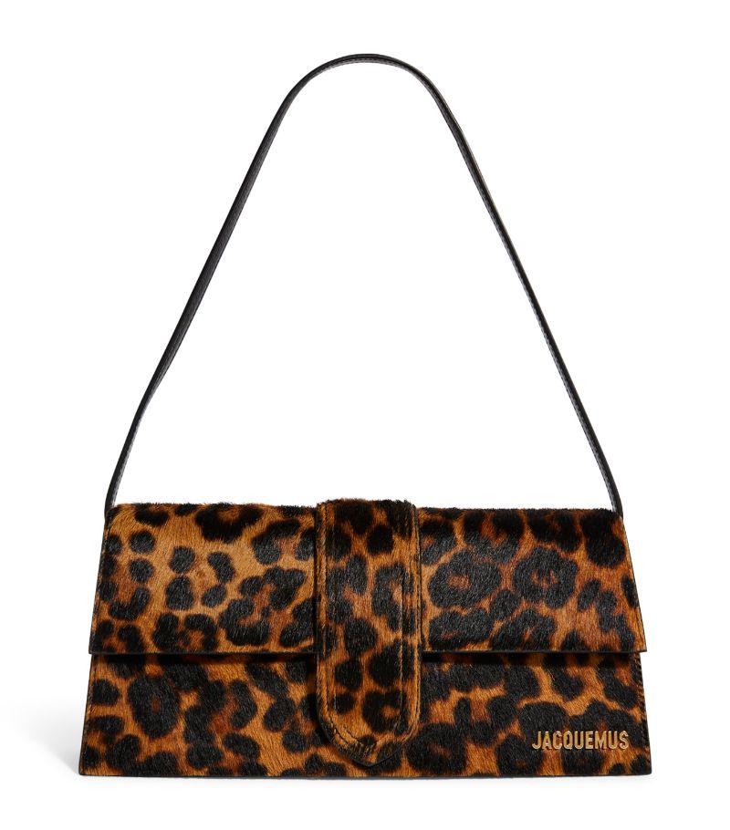 Jacquemus Jacquemus Leopard Le Bambino Long Shoulder Bag