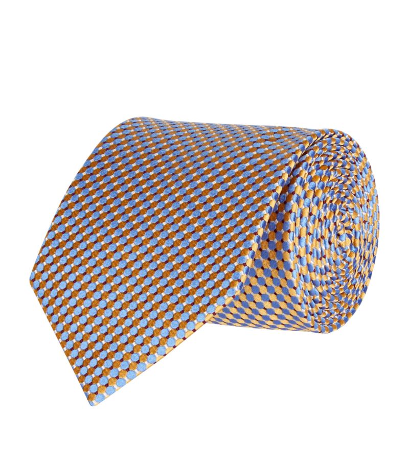 Eton Eton Silk Geometric Tie