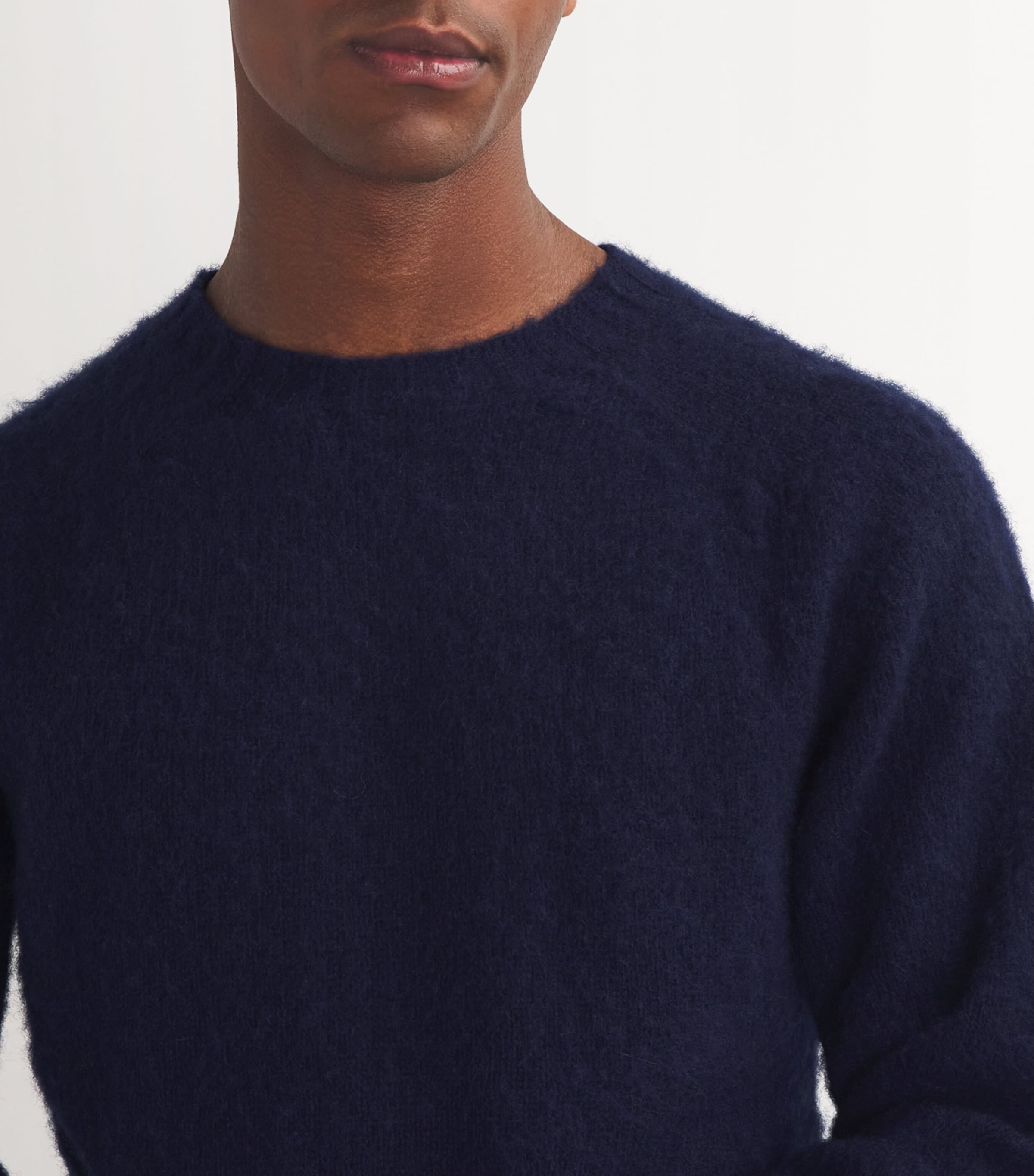  Drake's Virgin Wool Crew-Neck Sweater