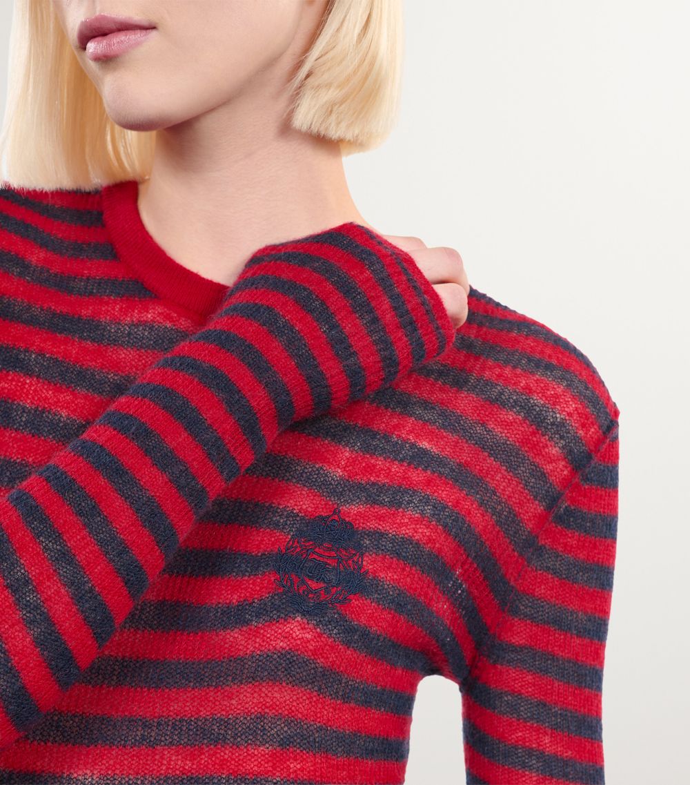 The Kooples The Kooples Mohair-Blend Striped Sweater