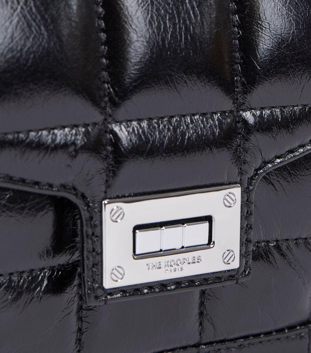 The Kooples The Kooples Leather Quilted Shoulder Bag