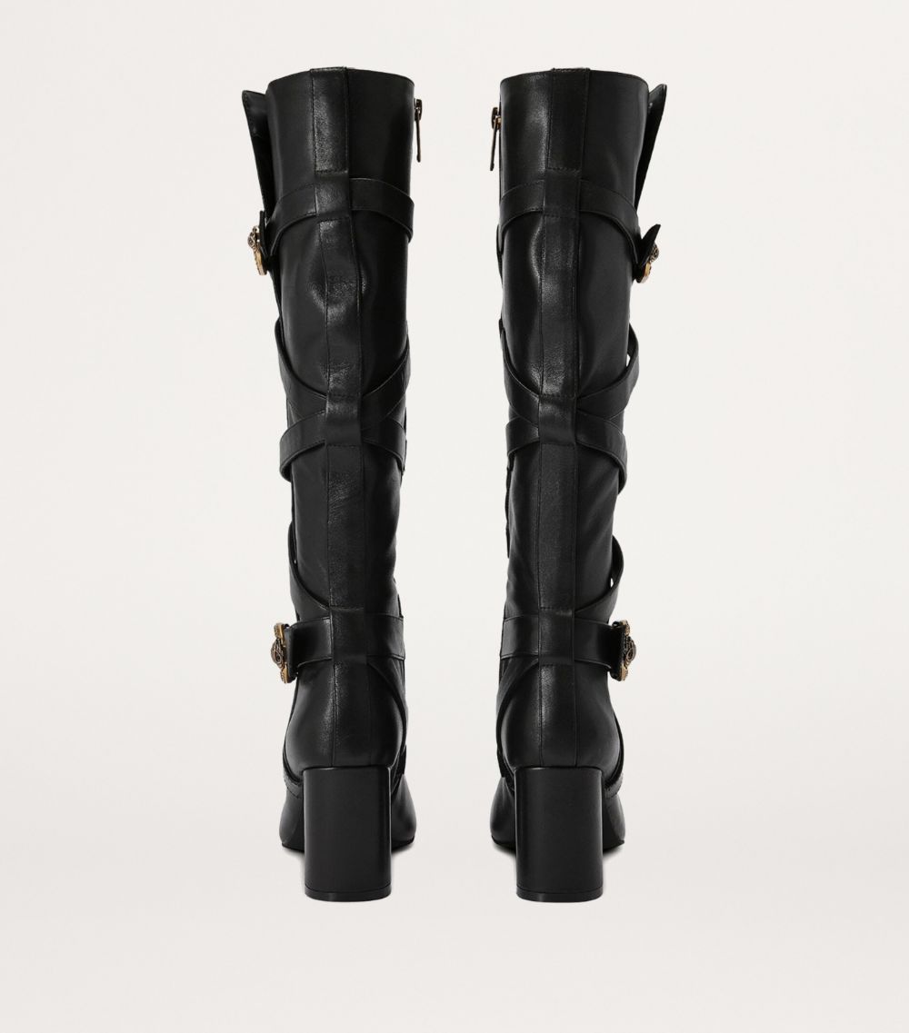 Kurt Geiger London Kurt Geiger London Leather Mayfair Knee-High Boots 80