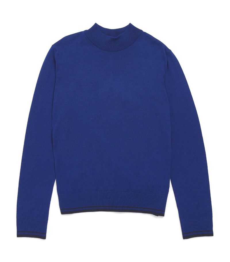 Stefano Ricci Stefano Ricci Kids Wool High-Neck Sweater (4-16 Years)