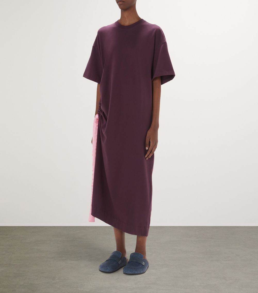 Jw Anderson Jw Anderson Organic Cotton T-Shirt Maxi Dress