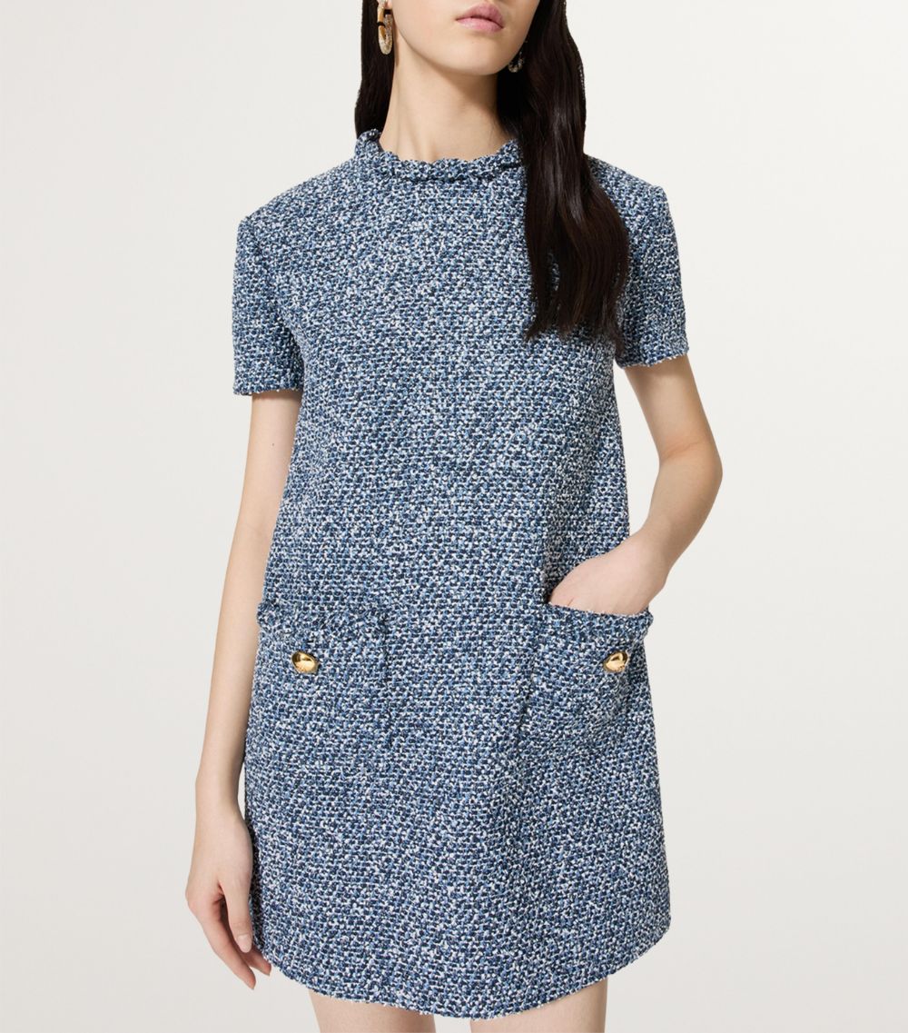 VALENTINO GARAVANI Valentino Garavani Tweed-Denim Mini Dress