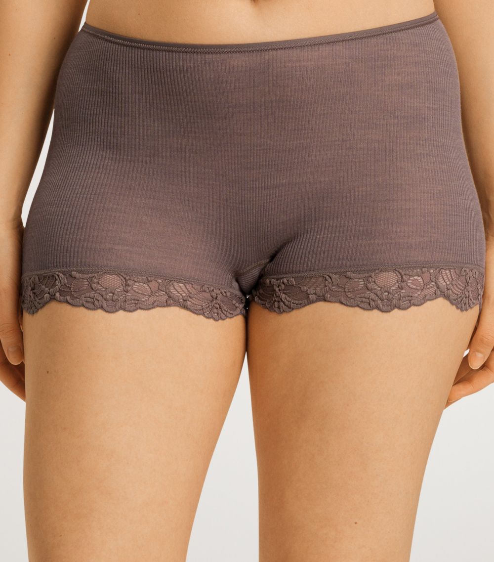 Hanro Hanro Woolen Lace Maxi Briefs