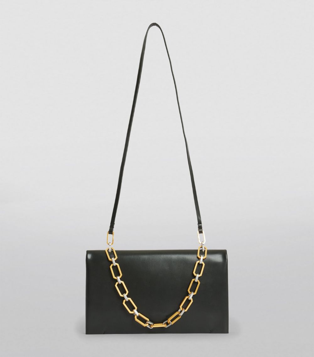 Allsaints Allsaints Leather Akira Clutch Bag