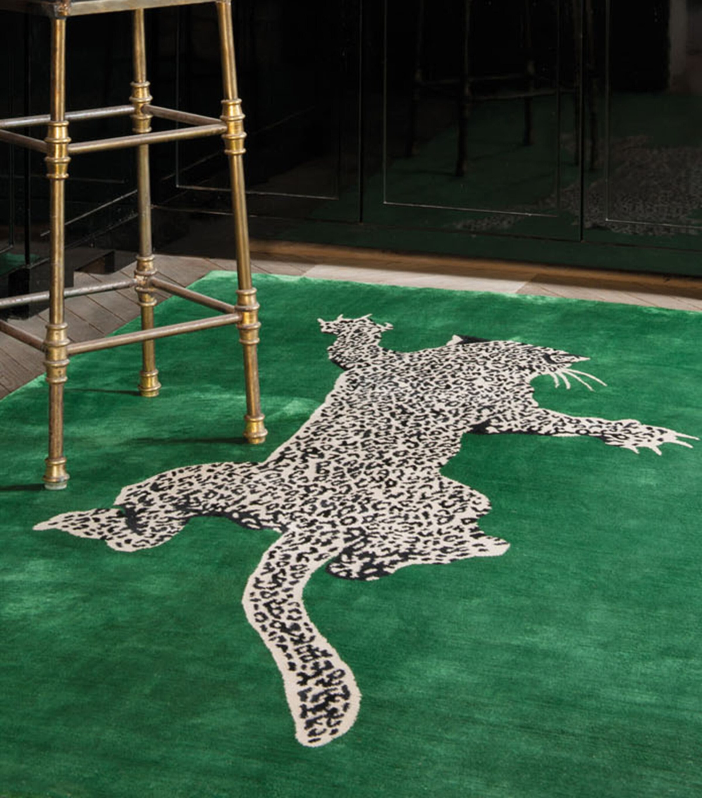  The Rug Company x Diane Von Furstenberg Climbing Leopard Rug