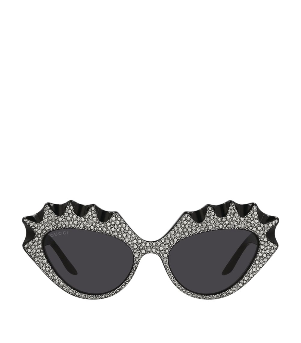 Gucci Gucci Embellished Cat Eye Sunglasses