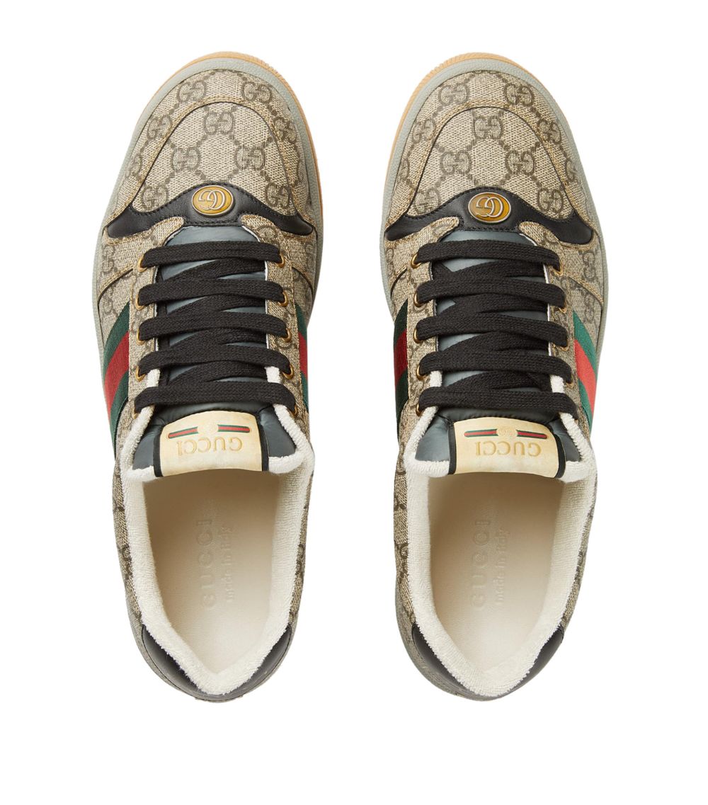 Gucci Gucci Gg Supreme Canvas Ace Sneakers