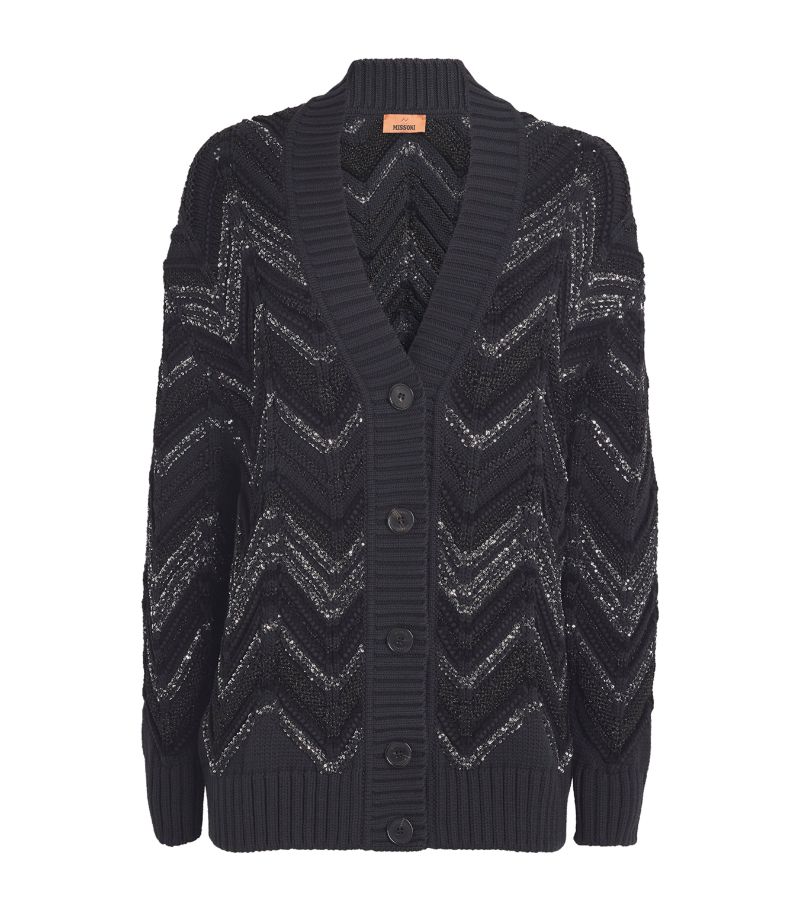 Missoni Missoni Sequinned Chevron Cardigan