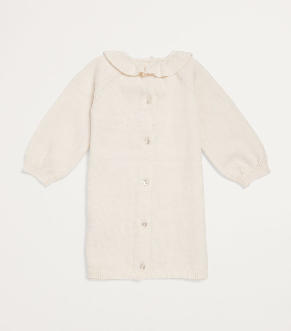 Carrément Beau Carrement Beau Cotton-Wool Ceremony Dress (12 Months)