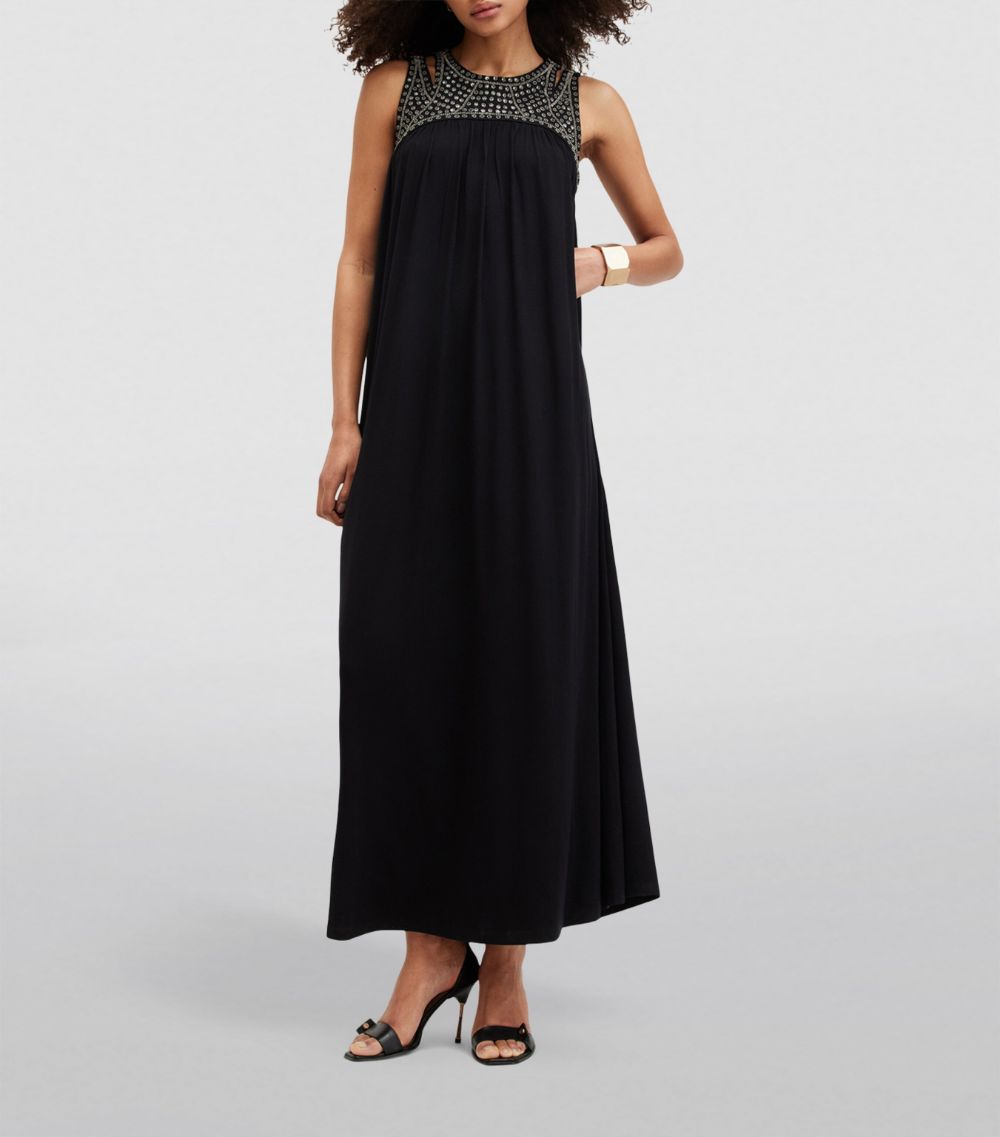 Allsaints Allsaints Embellished Arizona Maxi Dress