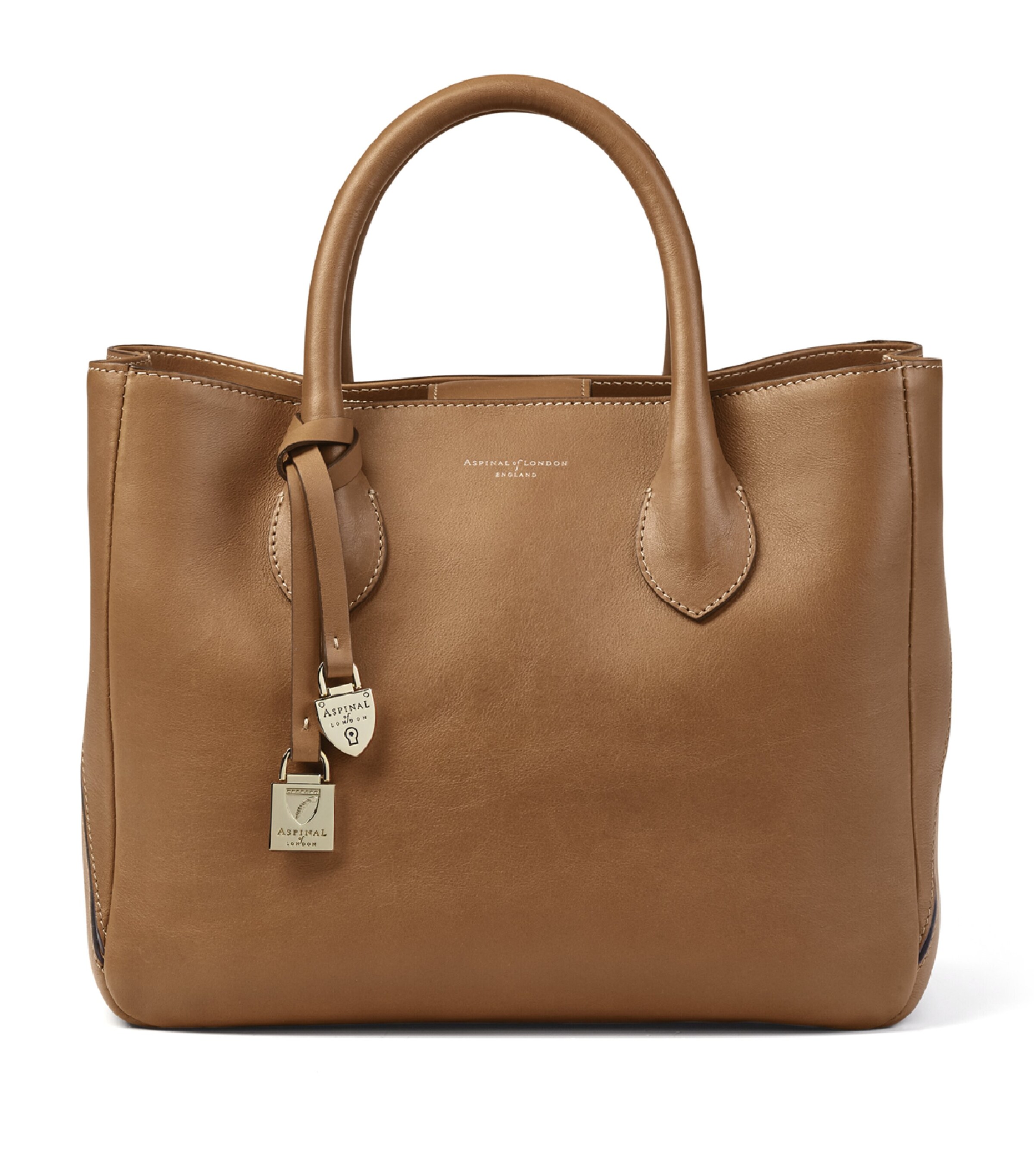  Aspinal Of London Midi Leather London Tote Bag