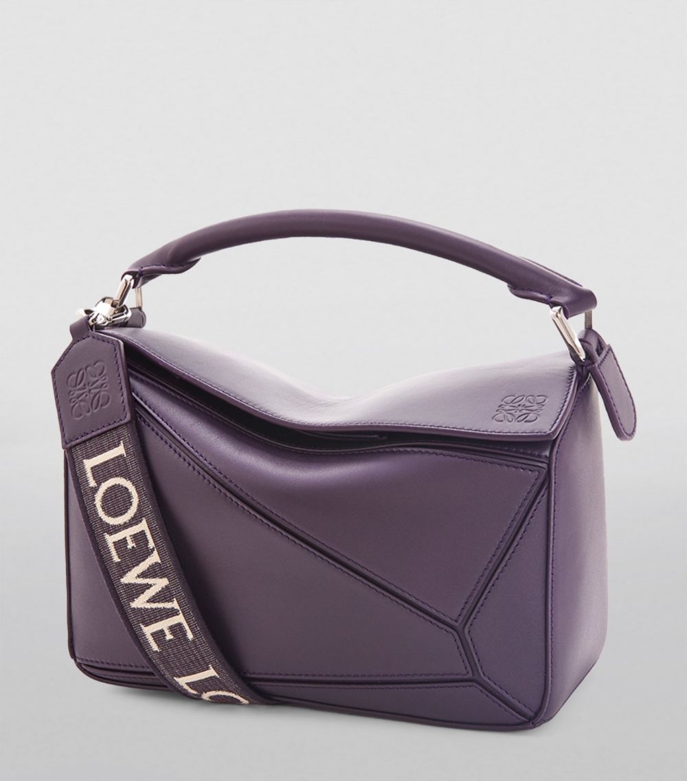 Loewe LOEWE Small Leather Puzzle Top-Handle Bag