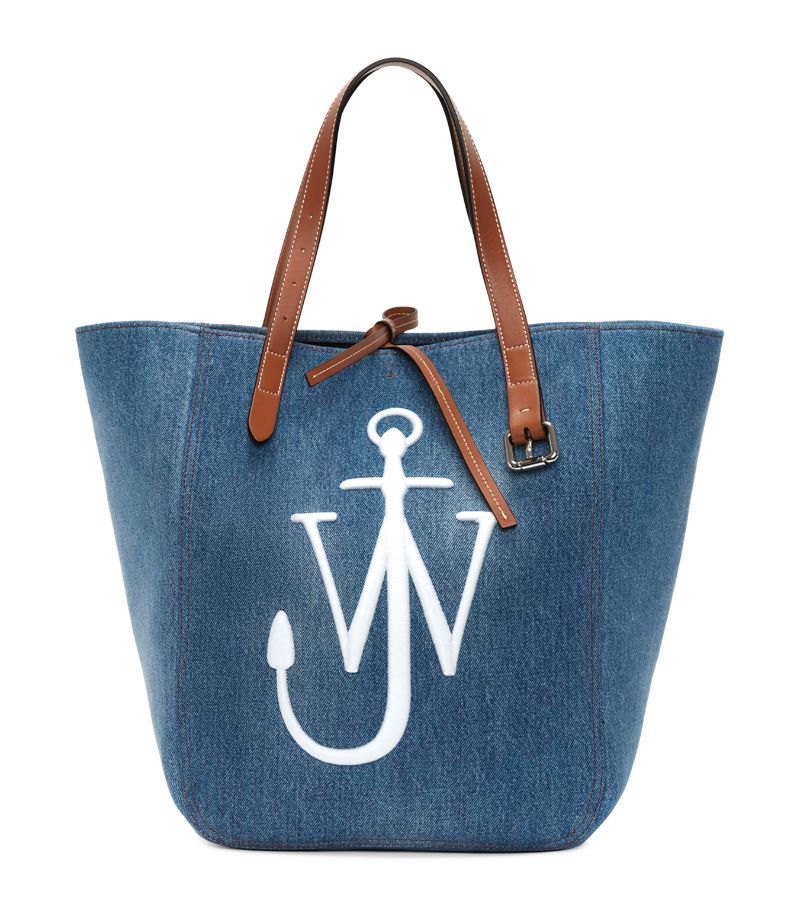 Jw Anderson Jw Anderson Denim Belt Tote Bag