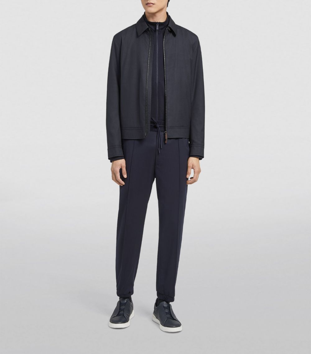 zegna Zegna Wool-Silk Leggerissimo Jacket