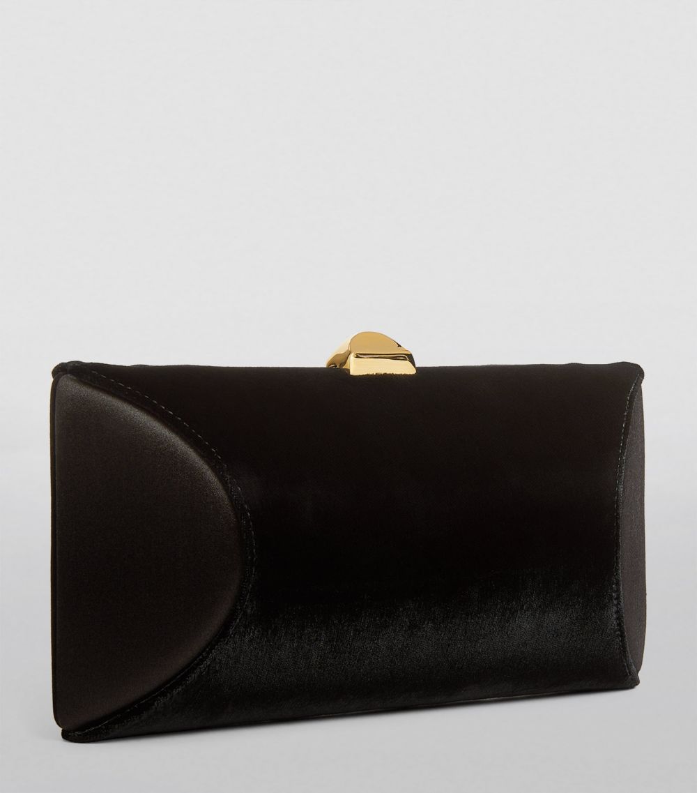 Rodo Rodo Velvet Tube Clutch Bag