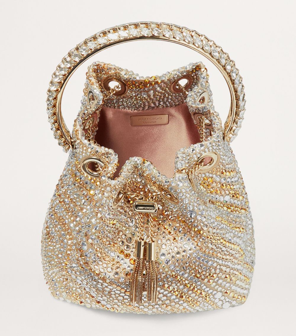 Jimmy Choo Jimmy Choo Crystal-Embellished Bon Bon Bag