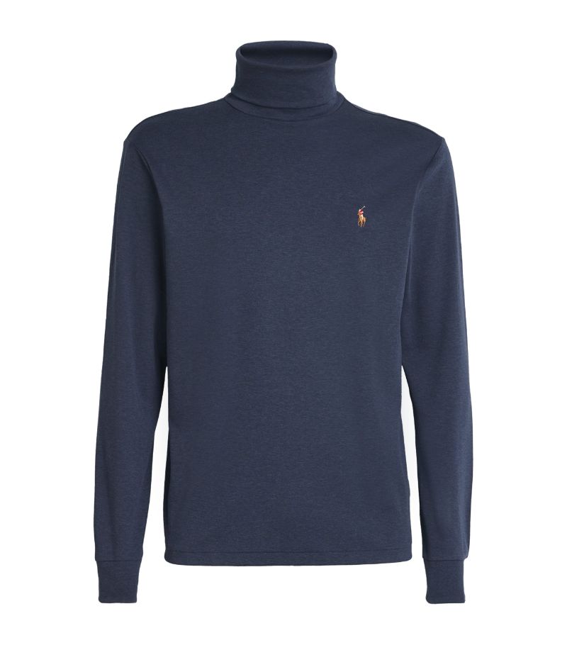 Polo Ralph Lauren Polo Ralph Lauren Cotton Logo Rollneck Sweater